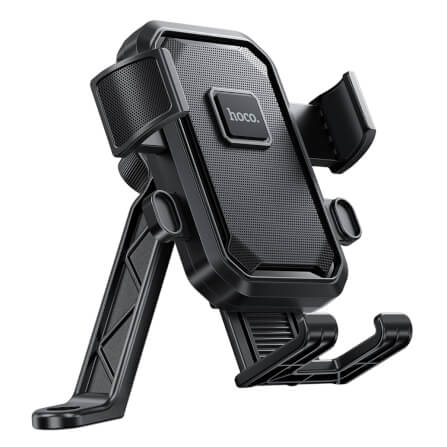 ที่จับโทรศัพท์ HOCO HK89 สีดำ สำหรับมอเตอร์ไซค์ โครงอลูมิเนียมอัลลอย รองรับมือถือ 4.7-7.2 นิ้ว_0